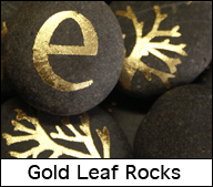 Gold Leaf Rocks